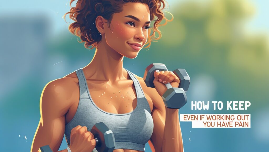 How to Keep Working Out Even If You Have Pain
