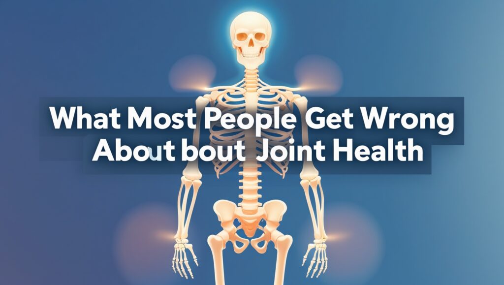 What Most People Get Wrong About Joint Health
