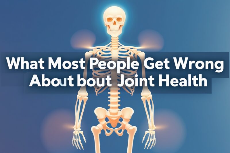 What Most People Get Wrong About Joint Health