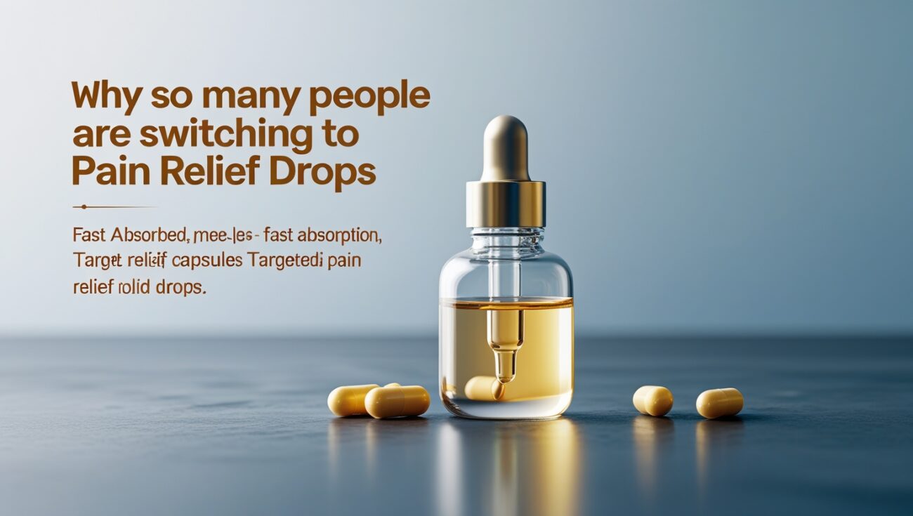Why So Many People Are Switching to Pain Relief Drops