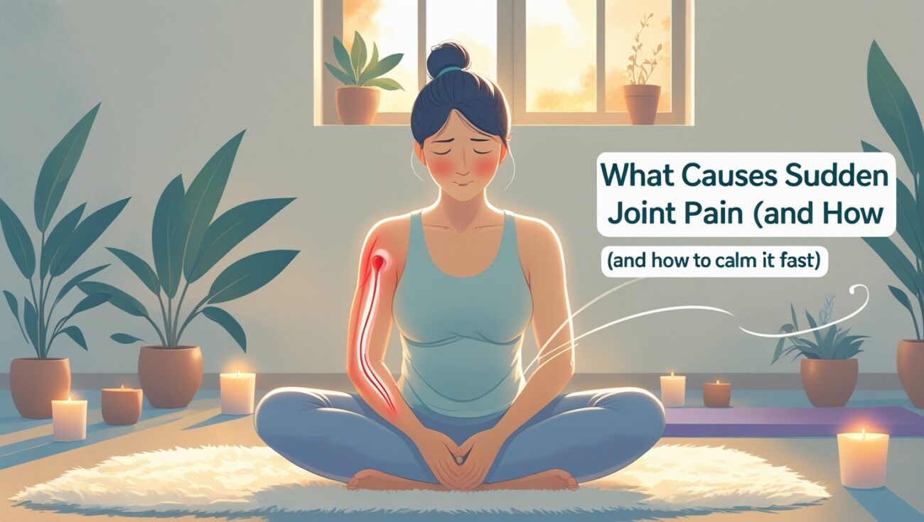 What Causes Sudden Joint Pain (And How to Calm It Fast)