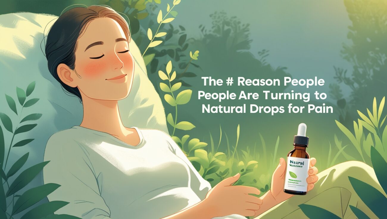 The #1 Reason People Are Turning to Natural Drops for Pain