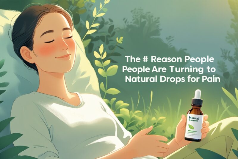 The #1 Reason People Are Turning to Natural Drops for Pain