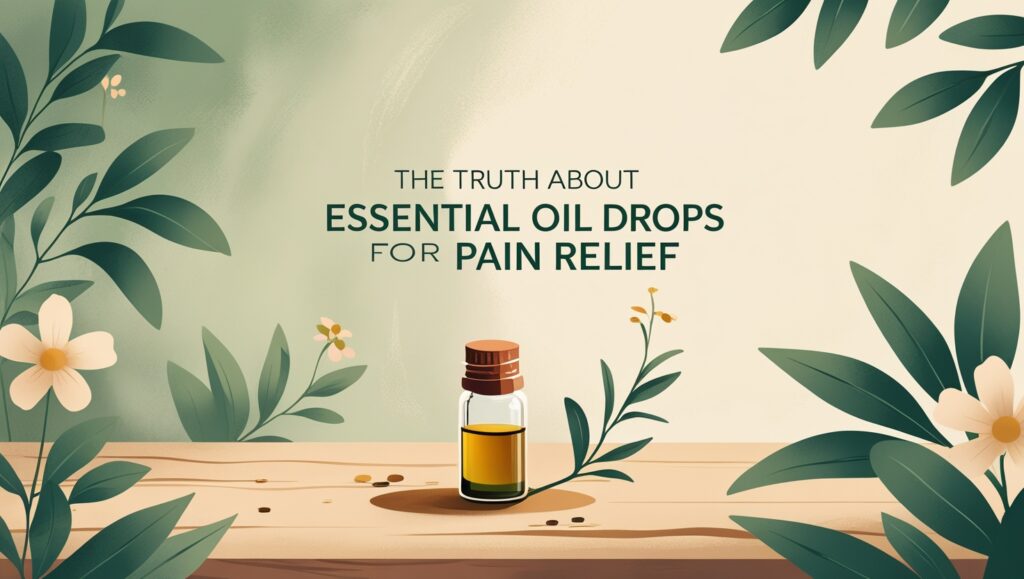 The Truth About Essential Oil Drops for Pain Relief
