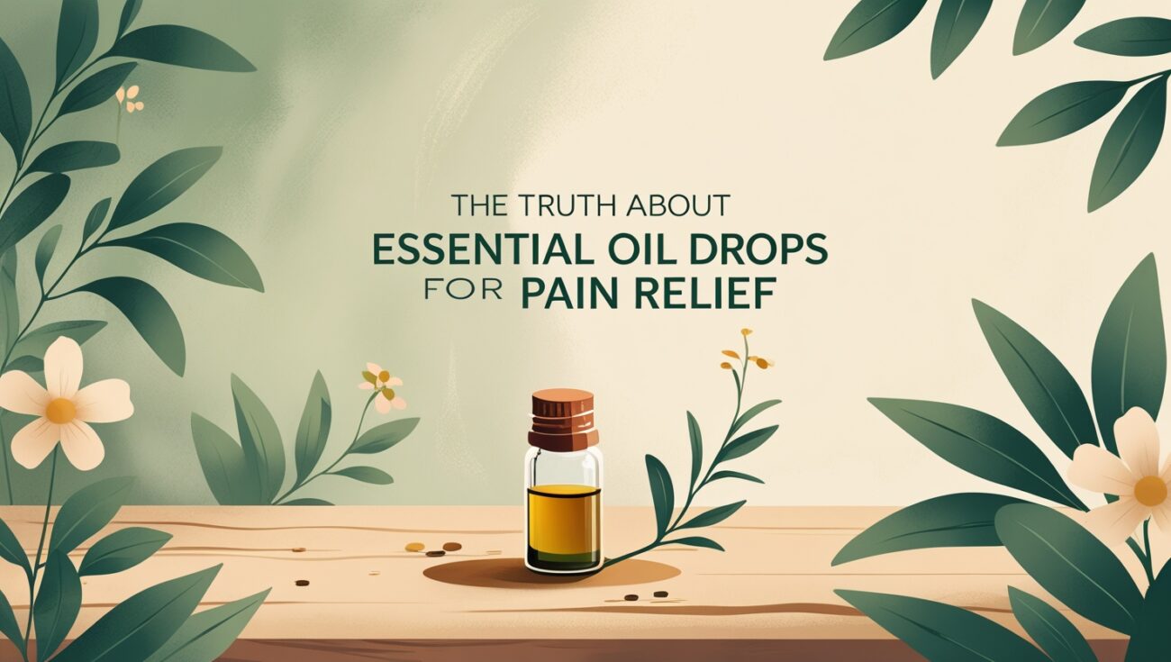 The Truth About Essential Oil Drops for Pain Relief