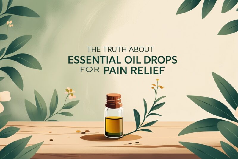 The Truth About Essential Oil Drops for Pain Relief