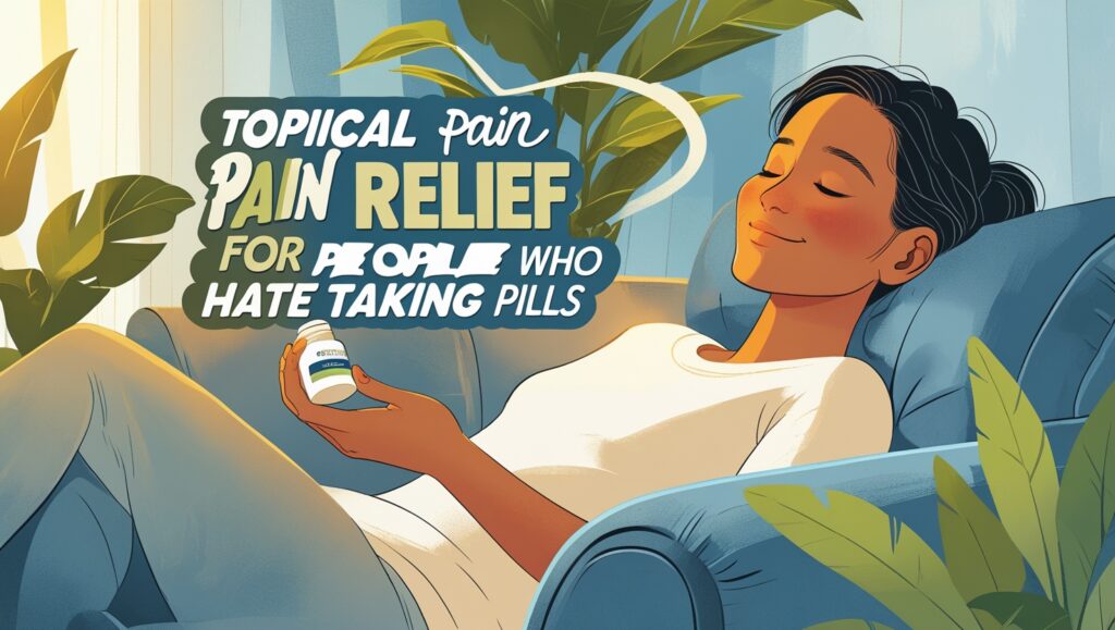Topical Pain Relief for People Who Hate Taking Pills