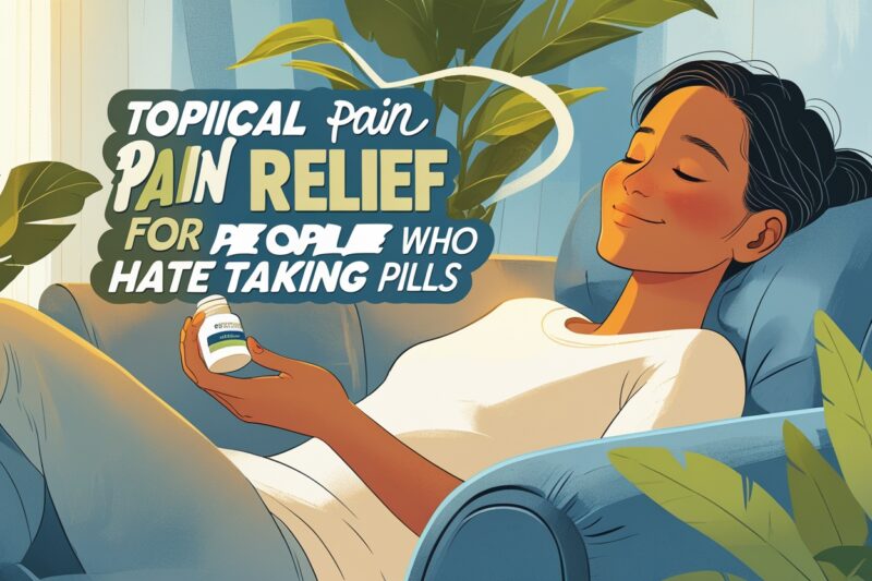 Topical Pain Relief for People Who Hate Taking Pills