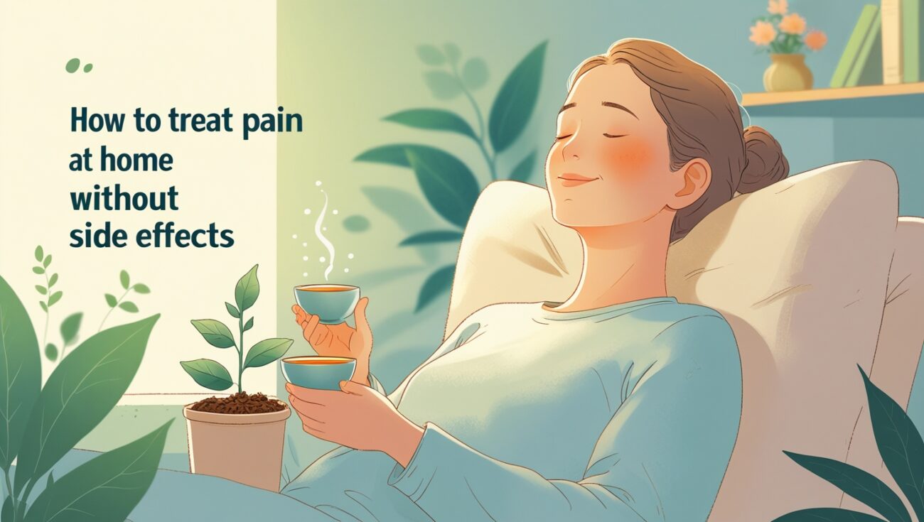 How to Treat Pain at Home Without Side Effects