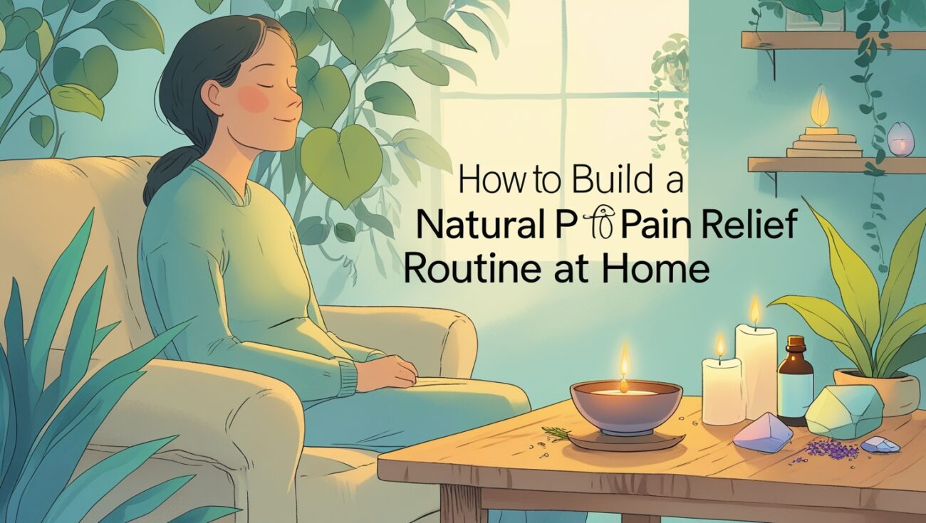 How to Build a Natural Pain Relief Routine at Home