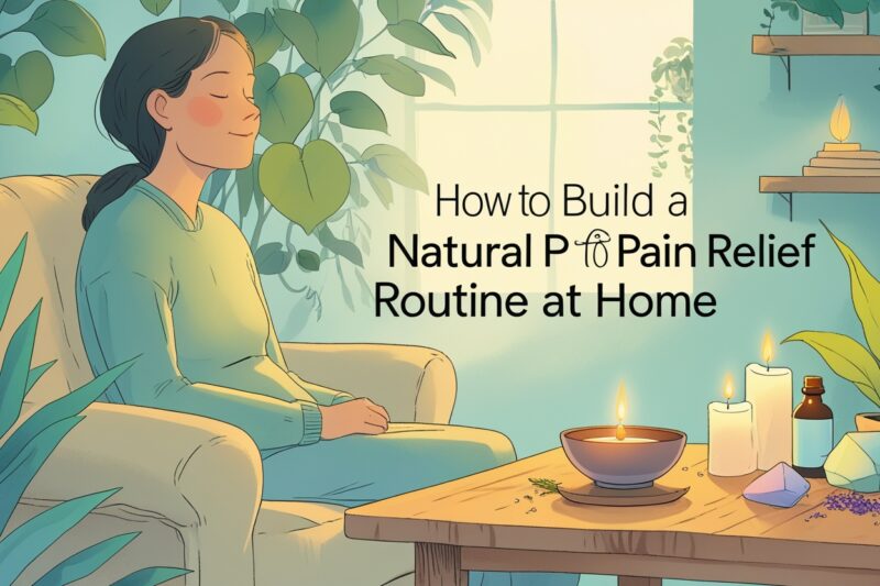 How to Build a Natural Pain Relief Routine at Home