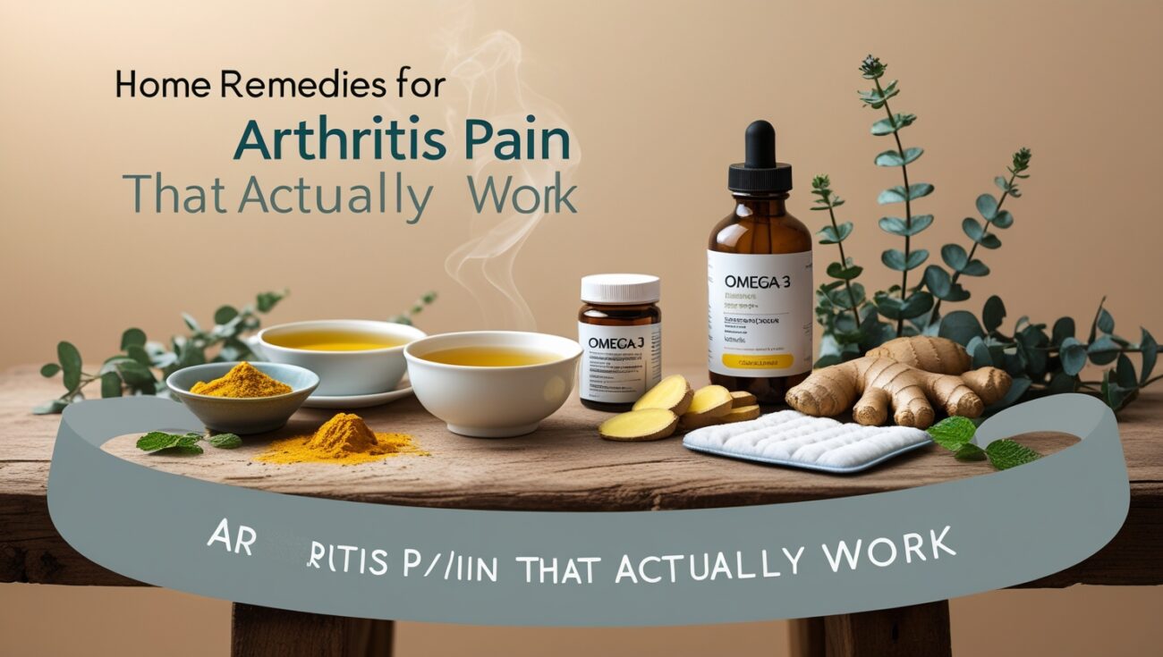 Home Remedies for Arthritis Pain That Actually Work