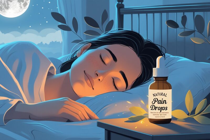 Natural Pain Drops That Work While You Sleep