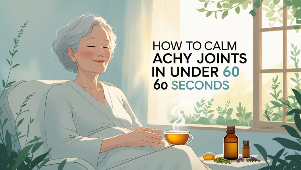 How to Calm Achy Joints in Under 60 Seconds