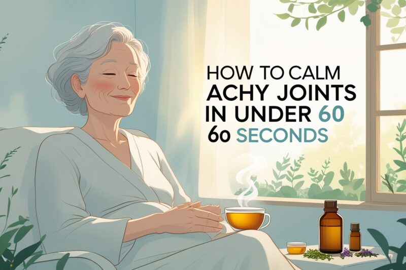 How to Calm Achy Joints in Under 60 Seconds