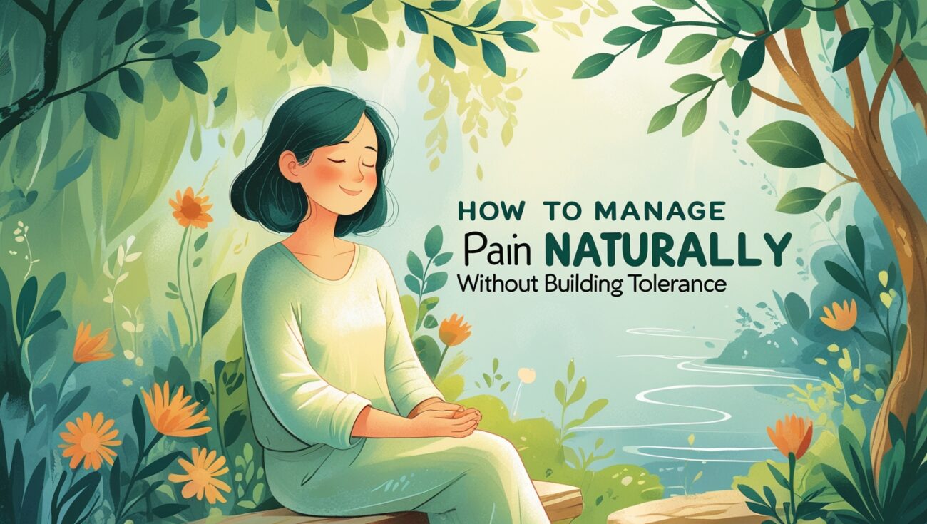 How to Manage Pain Naturally Without Building Tolerance