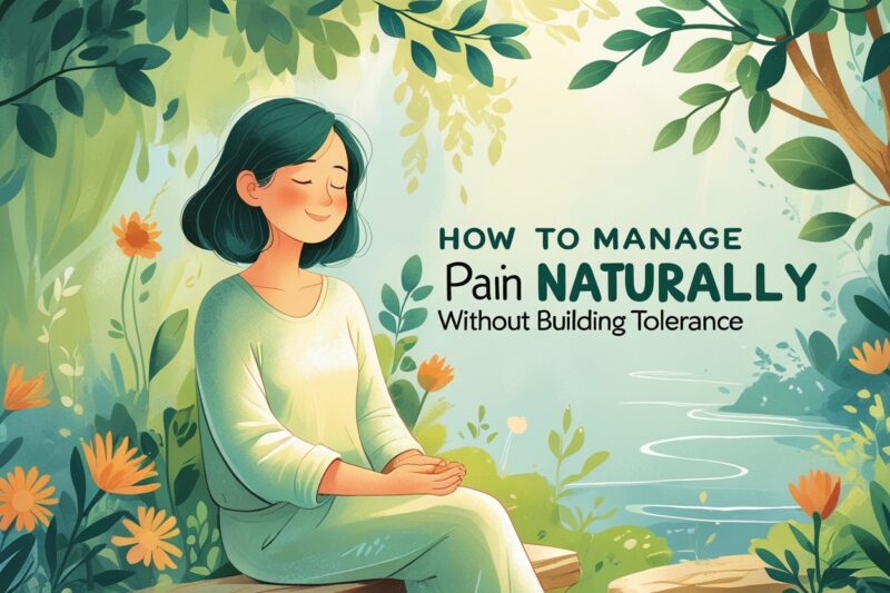 How to Manage Pain Naturally Without Building Tolerance
