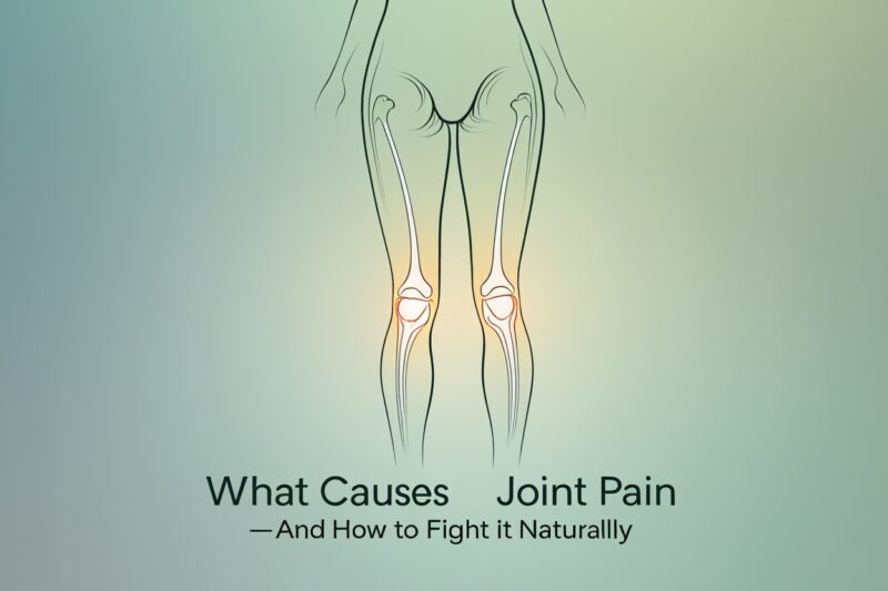 What Causes Joint Pain — And How to Fight It Naturally