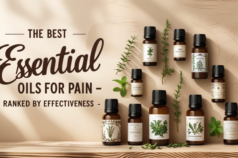 The Best Essential Oils for Pain — Ranked by Effectiveness