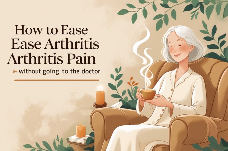 How to Ease Arthritis Pain Without Going to the Doctor