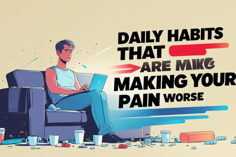Daily Habits That Are Making Your Pain Worse