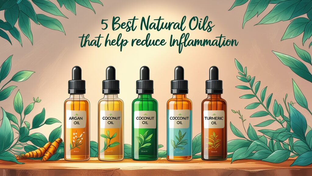 5 Best Natural Oils That Help Reduce Inflammation