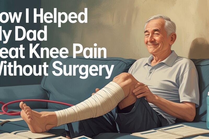 How I Helped My Dad Beat Knee Pain Without Surgery