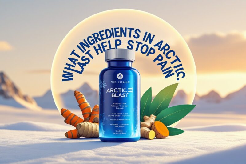 What Ingredients in Arctic Blast Help Stop Pain?