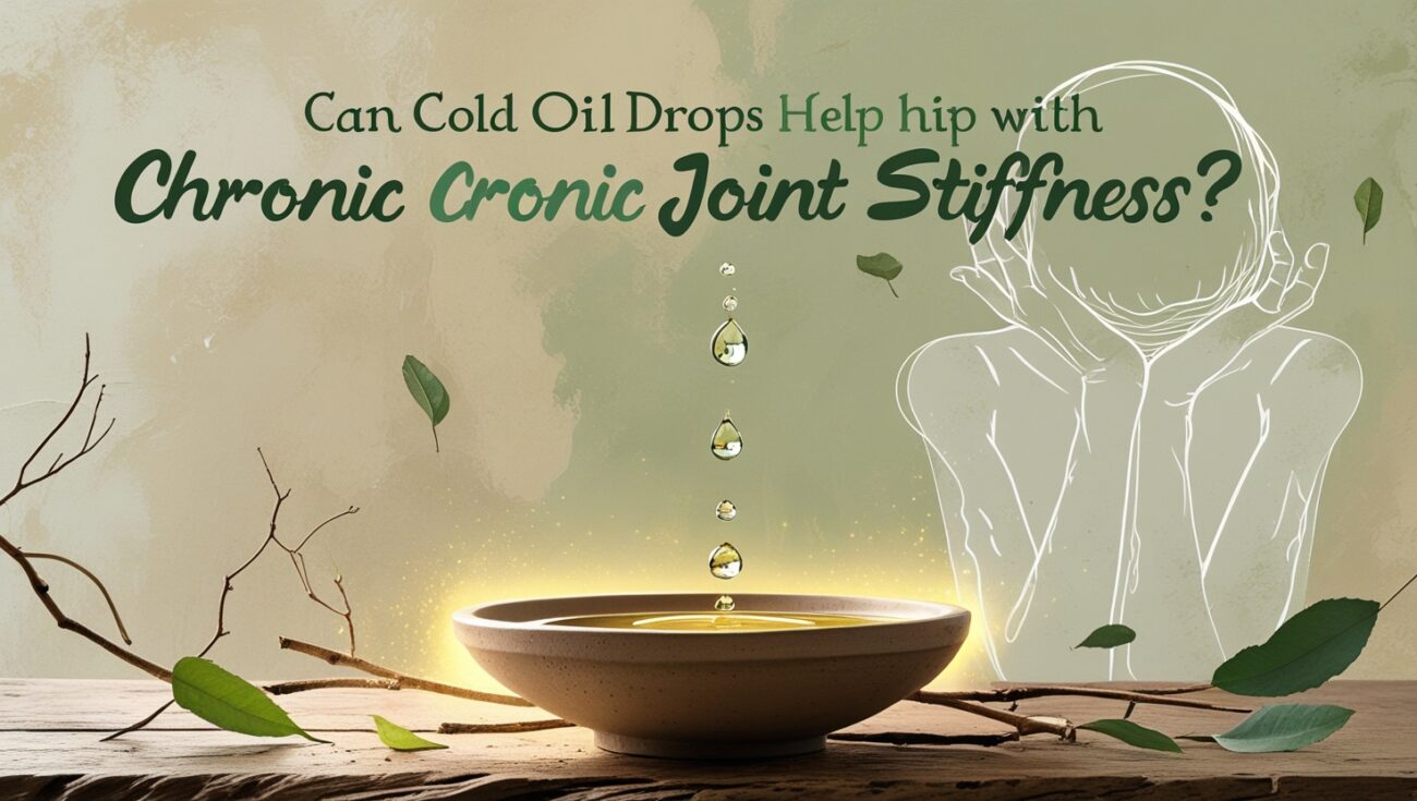 Can Cold Oil Drops Help with Chronic Joint Stiffness?