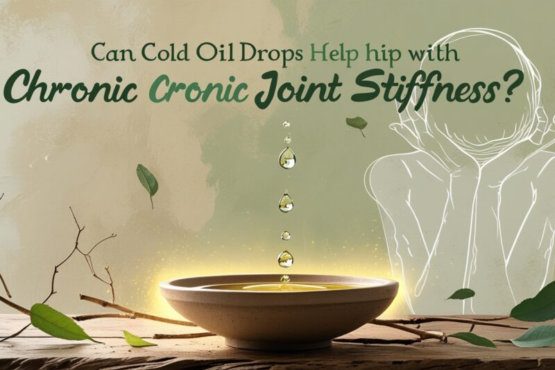 Can Cold Oil Drops Help with Chronic Joint Stiffness?