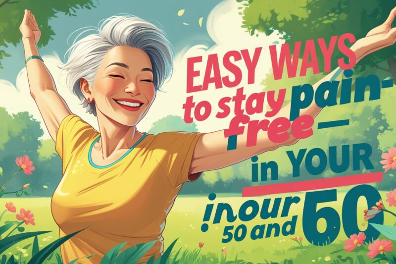 Easy Ways to Stay Pain-Free in Your 50s and 60s