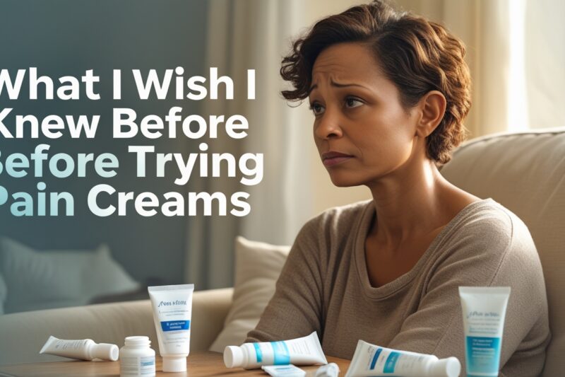What I Wish I Knew Before Trying Pain Creams